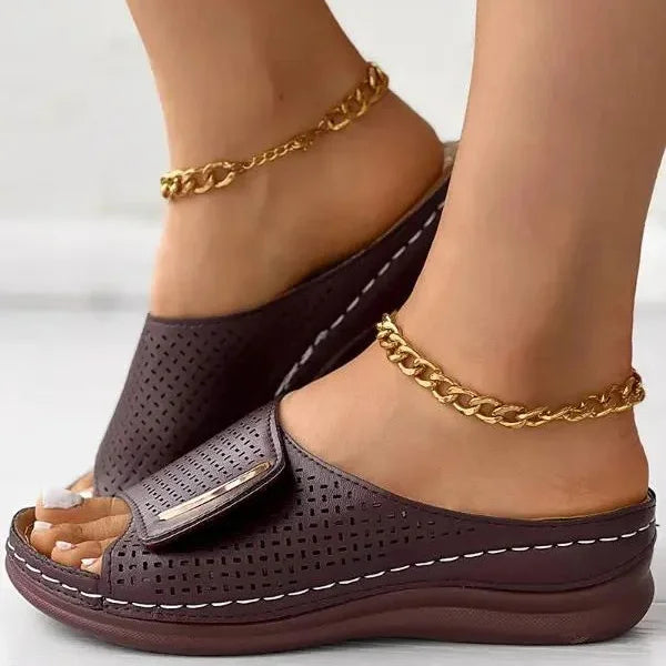 Joanna | Minimalist Slip-On Sandals