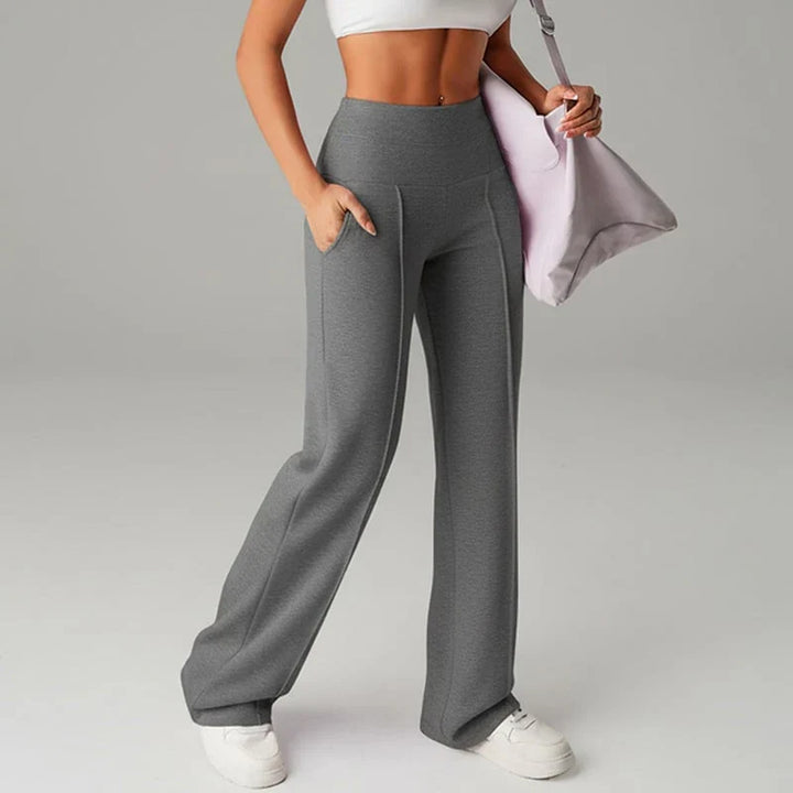 Alba | Straight-Cut Wide-Leg Pants
