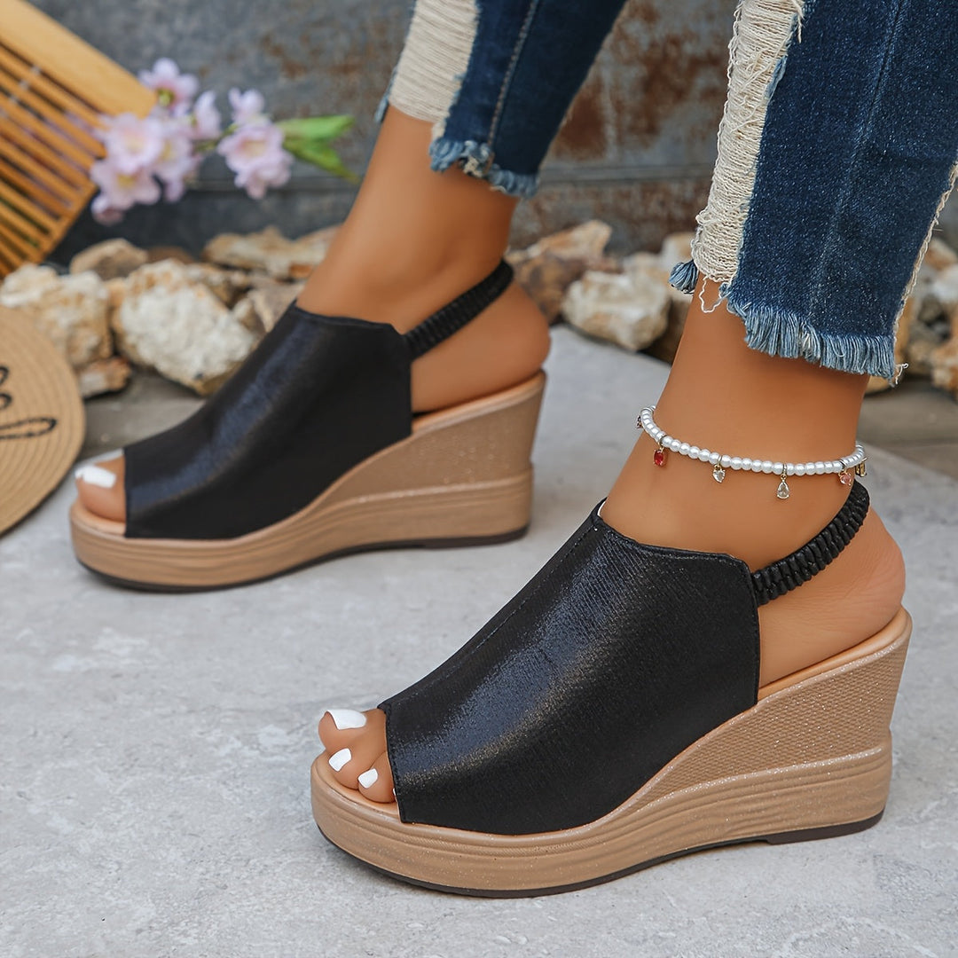 Aurora | Casual Wedge Sandals