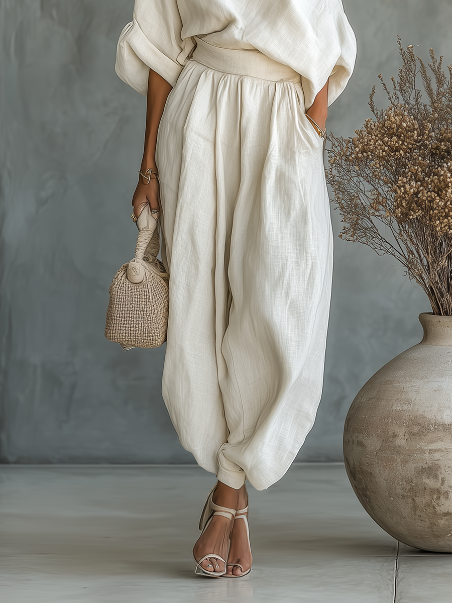 Ayla | Minimalist One-Shoulder Set