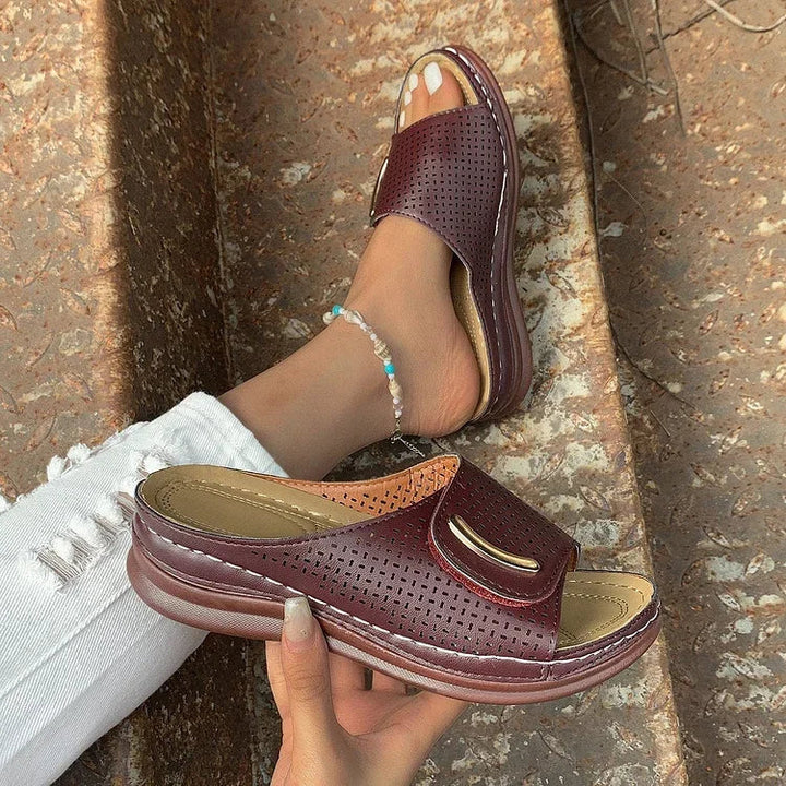 Joanna | Minimalist Slip-On Sandals