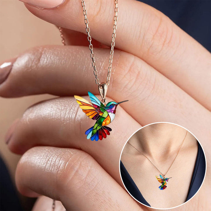 Kolibri | Elegant Hummingbird Necklace