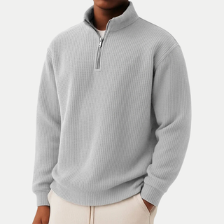 DAMIEN | Zip Sweater with Everyday Comfort and Timeless Style
