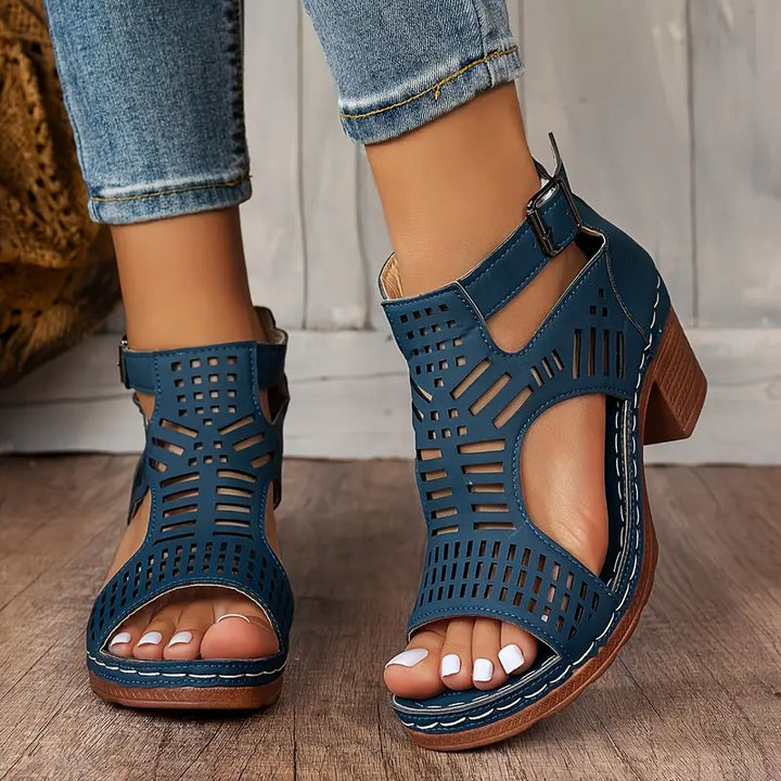 Elena | Double-Strap Sandals