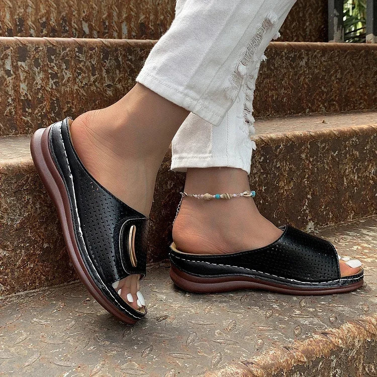 Joanna | Minimalist Slip-On Sandals