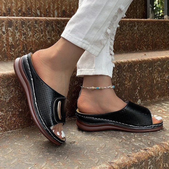 Joanna | Minimalist Slip-On Sandals