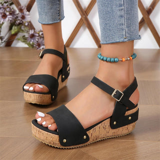 Daniela | Comfortable Everyday Wedge Sandals