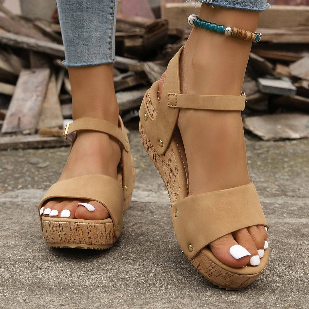 Daniela | Comfortable Everyday Wedge Sandals