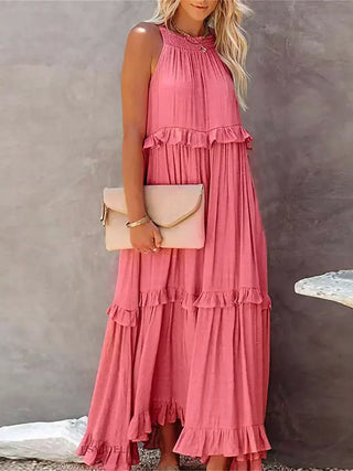 Lou | Elegant Sleeveless Dress with Ruffles