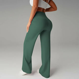 Alba | Straight-Cut Wide-Leg Pants