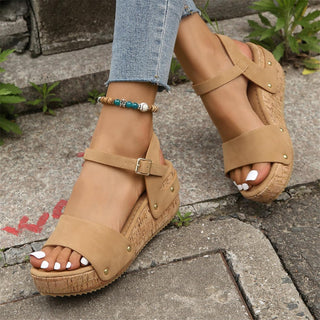 Daniela | Comfortable Everyday Wedge Sandals
