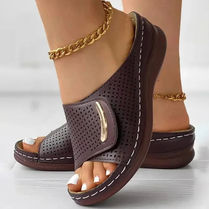 Joanna | Minimalist Slip-On Sandals
