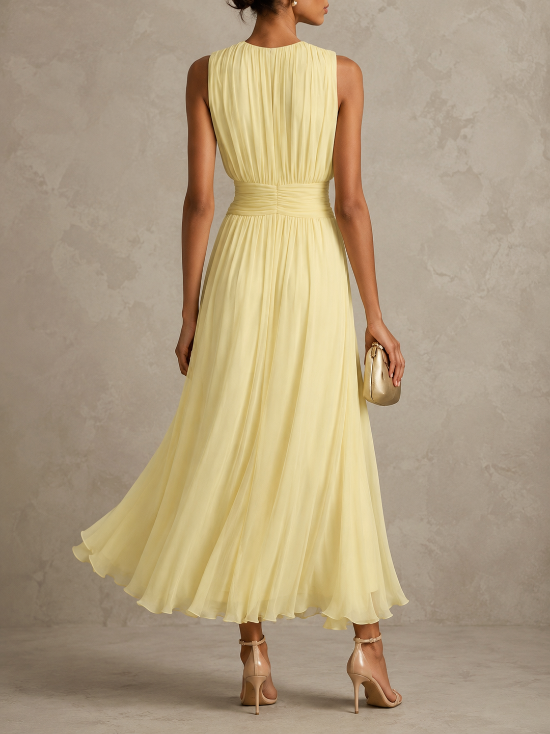 Serena | Graceful Sleeveless Maxi Dress