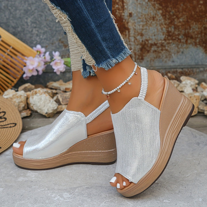 Aurora | Casual Wedge Sandals