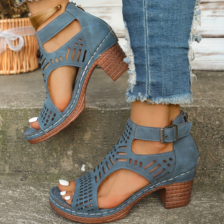 Elena | Double-Strap Sandals