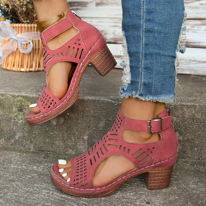 Elena | Double-Strap Sandals