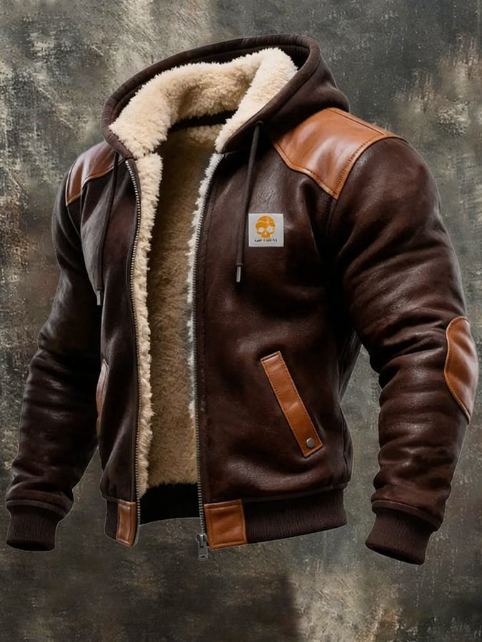 Paul | VINTAGE WARM SUEDE AND LEATHER JACKETS