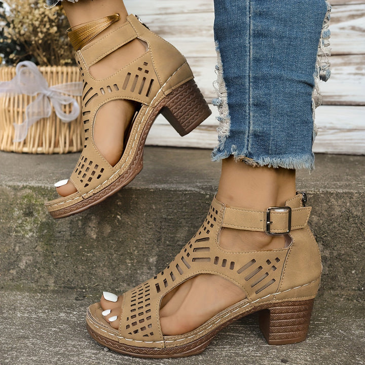 Elena | Double-Strap Sandals