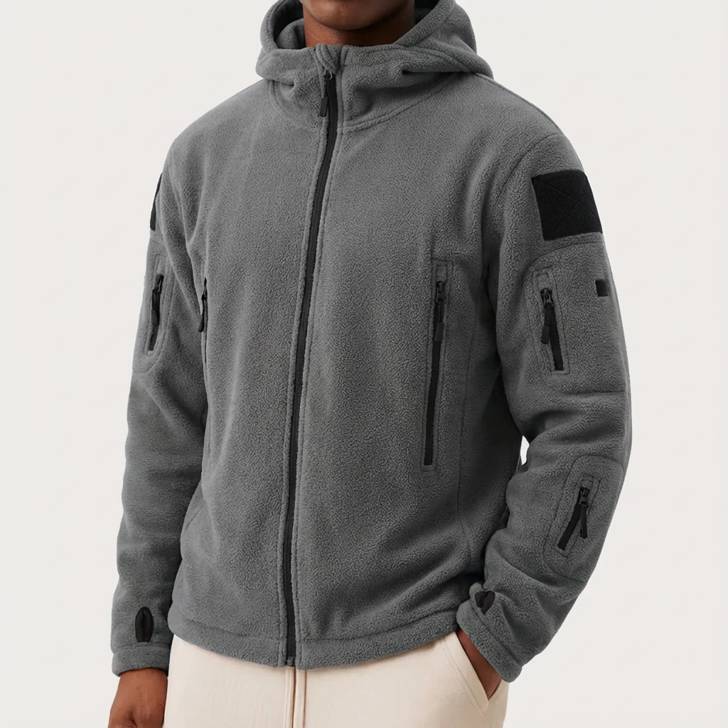 CAMEL | TACTICAL FLEECE JACKET FOR MEN