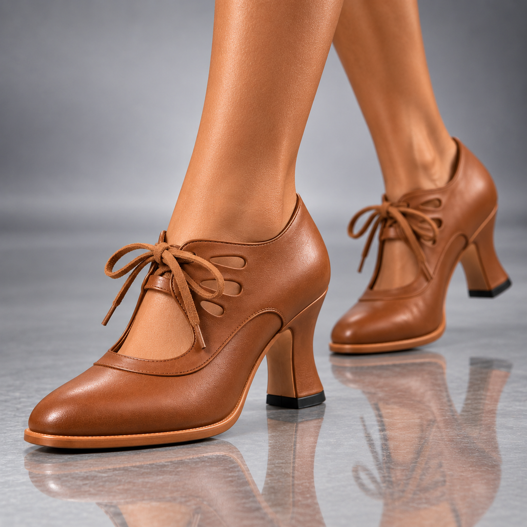 Margaux | Lace-Up Heels