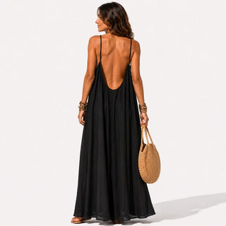 Carolin | Backless Maxi Dress