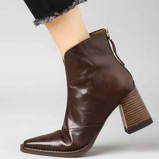 Rosalie | Luxurious Mid-Heel Ankle Boots