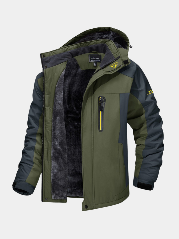 Dave | Classic Warm Waterproof Hooded Jacket