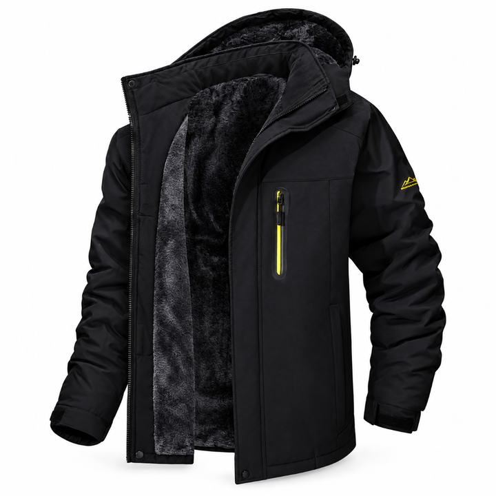 Dave | Classic Warm Waterproof Hooded Jacket