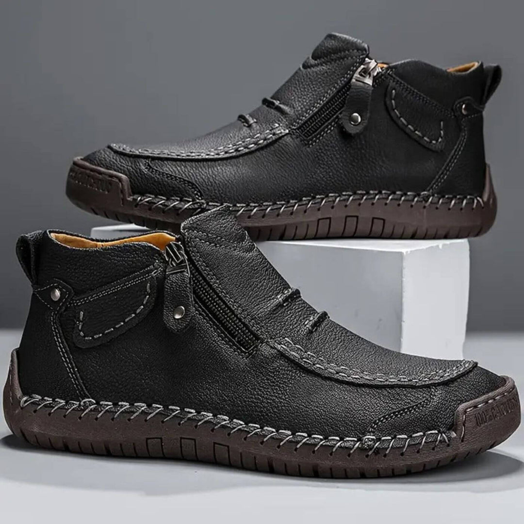 Josephs | Classic Leather Shoes with Comfort