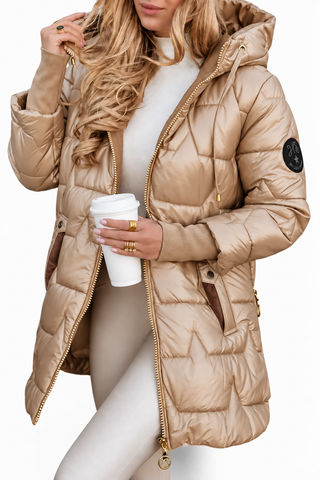 Natasha | Quilted Hooded Jacket
