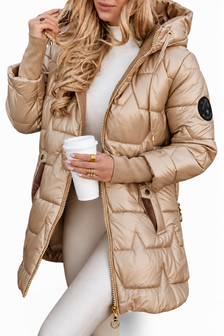 Natasha | Quilted Hooded Jacket