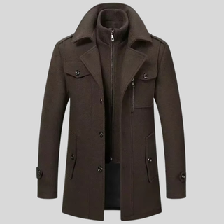 Klaus | Two-Piece Wool Coat