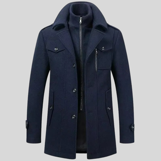 Klaus | Two-Piece Wool Coat