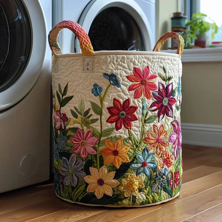 Marta | Hand-Quilted Storage Basket