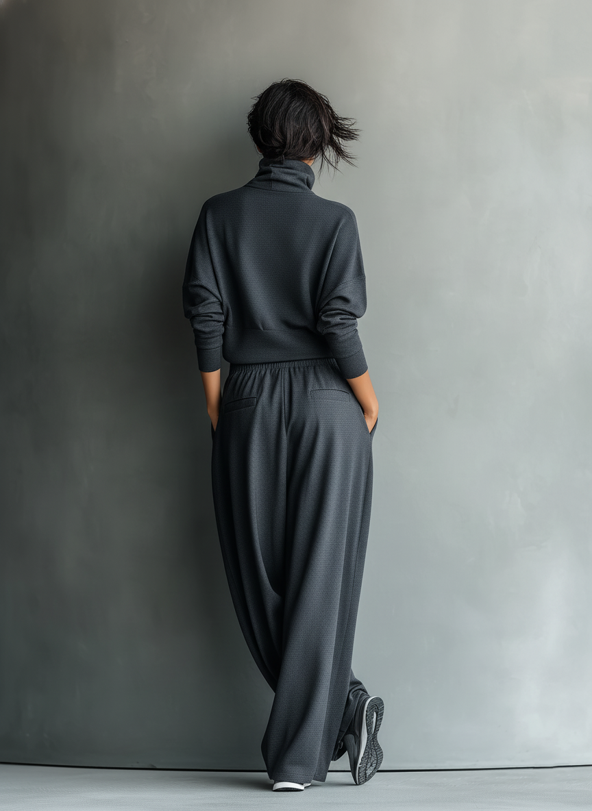 Elara | Chic Turtleneck Two-Piece Set
