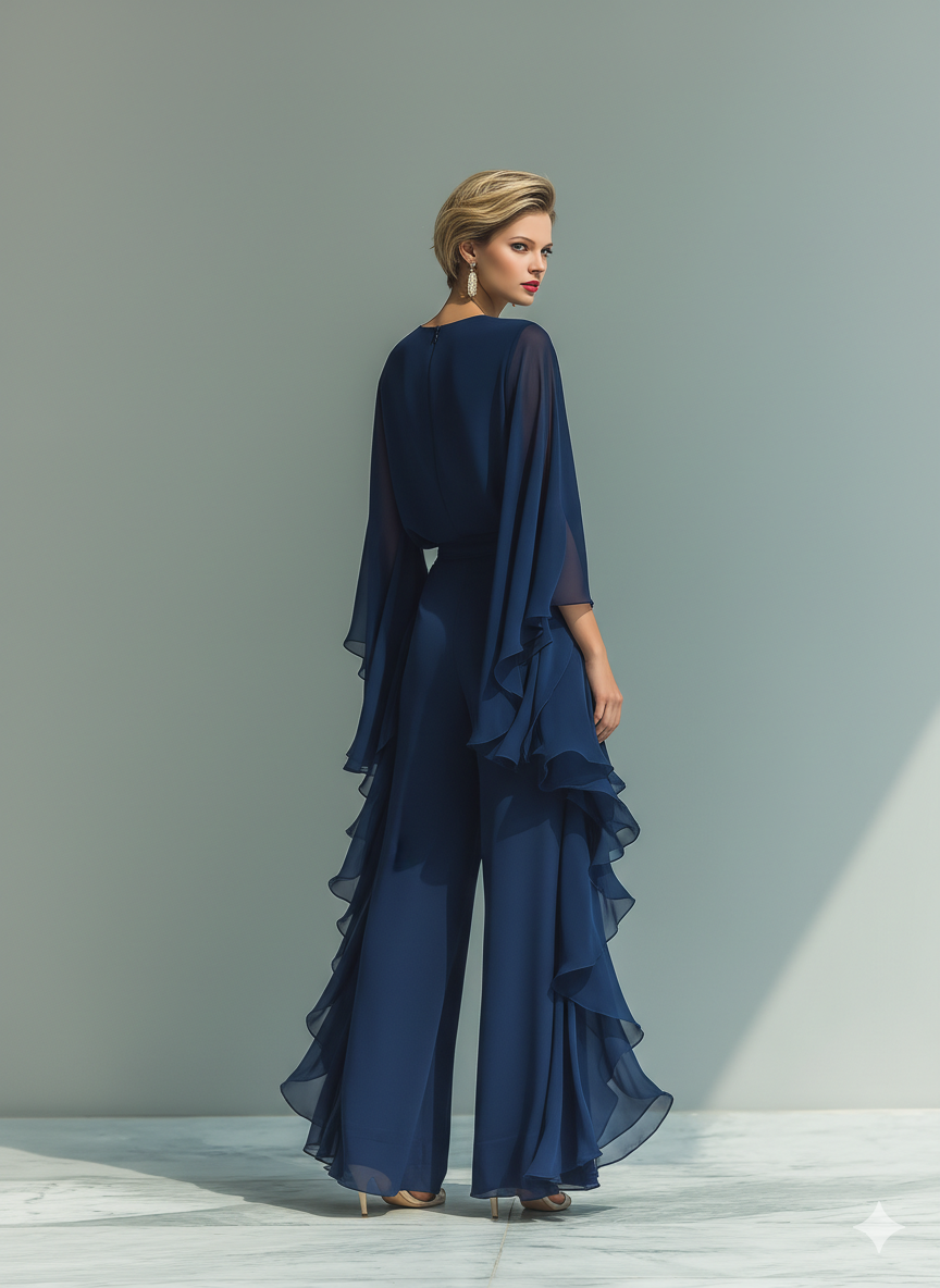 Kaia | Flowing Chiffon Maxi Dress