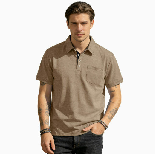 Kilian | Stylish Polo with Chest Pocket