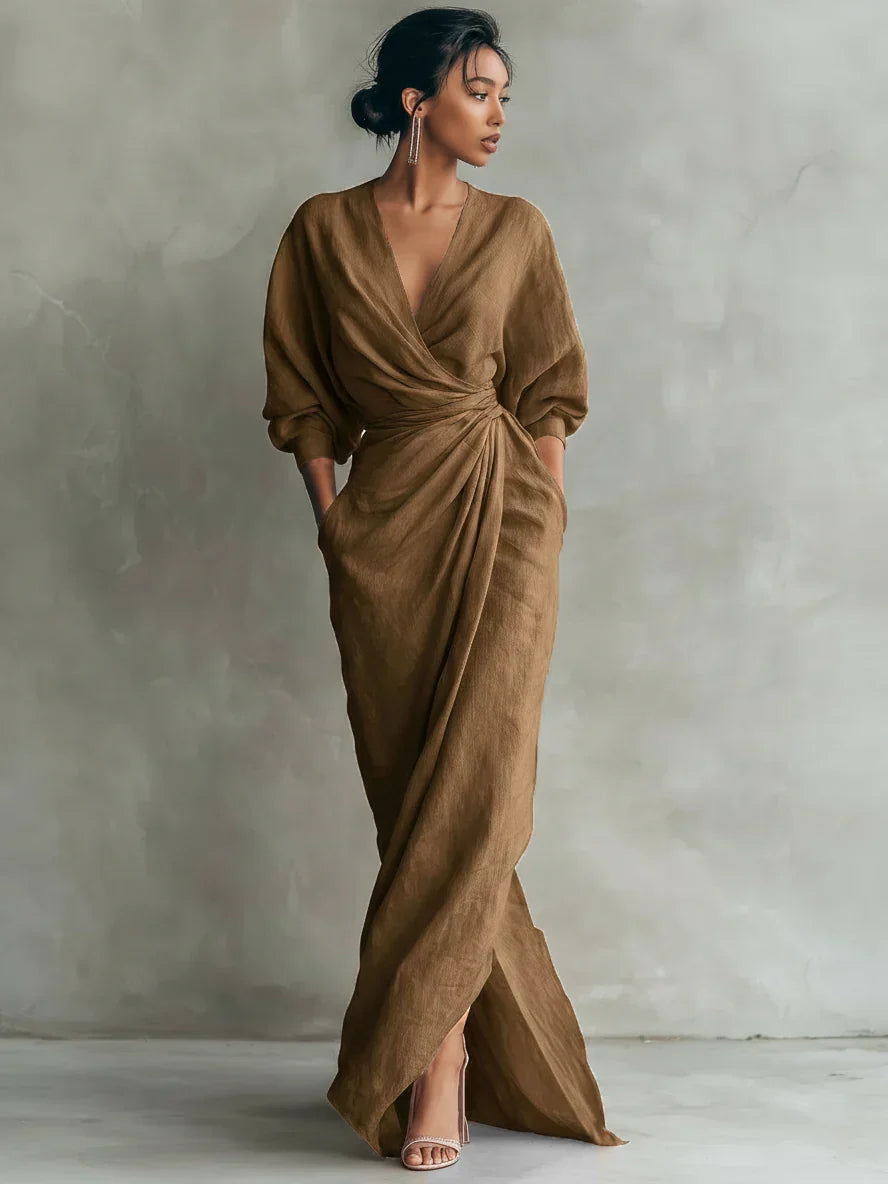 Christel | Elegant Wrap Dress with a Flattering Fit