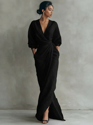Christel | Elegant Wrap Dress with a Flattering Fit