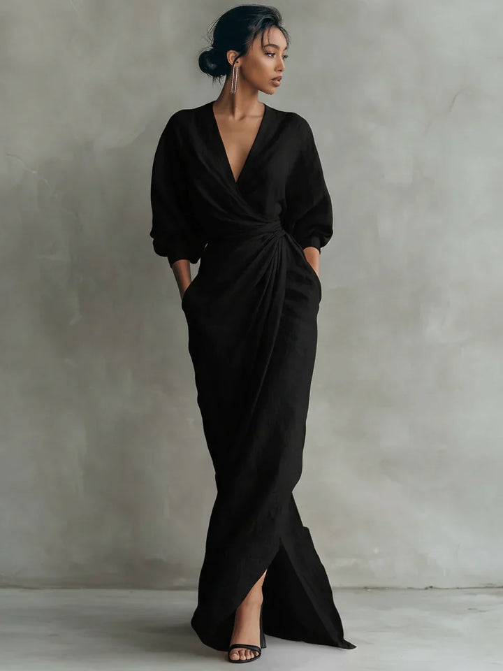 Christel | Elegant Wrap Dress with a Flattering Fit