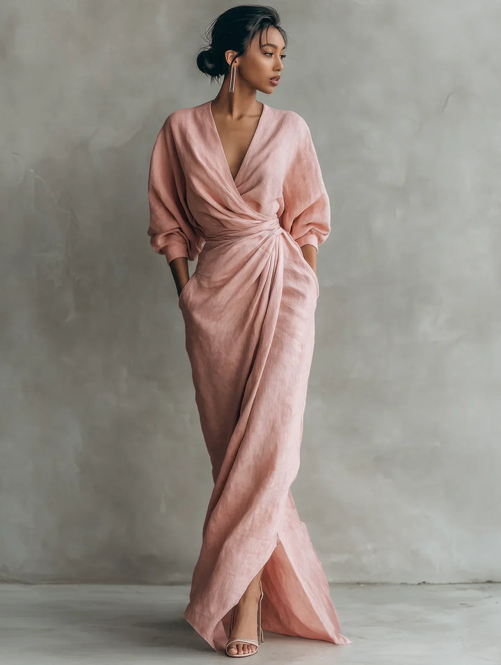 Christel | Elegant Wrap Dress with a Flattering Fit