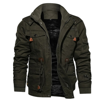 Hugo | Men's Winter Jacket, Soft Sherpa with Hood