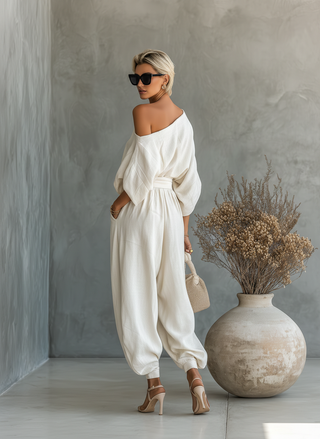 Ayla | Minimalist One-Shoulder Set