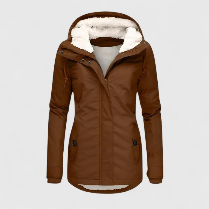 Amélie | Warm Waterproof Hooded Winter Coat