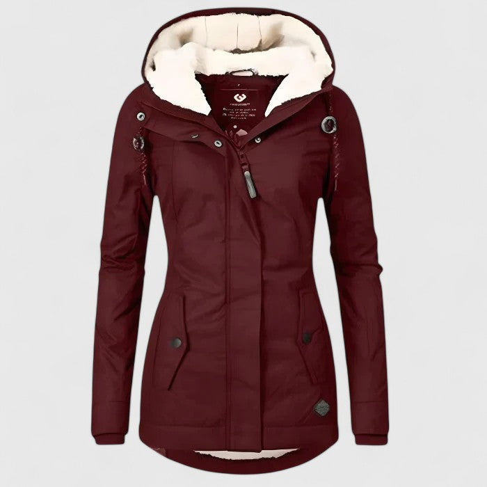 Amélie | Warm Waterproof Hooded Winter Coat