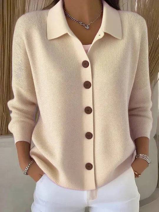 Charlotte | Soft Collared Cardigan