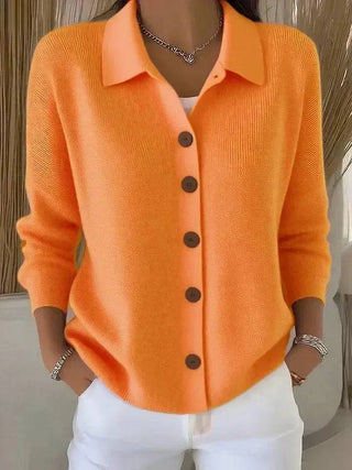 Charlotte | Soft Collared Cardigan