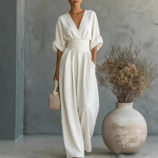 Marina | Loose Wide-Leg Jumpsuit
