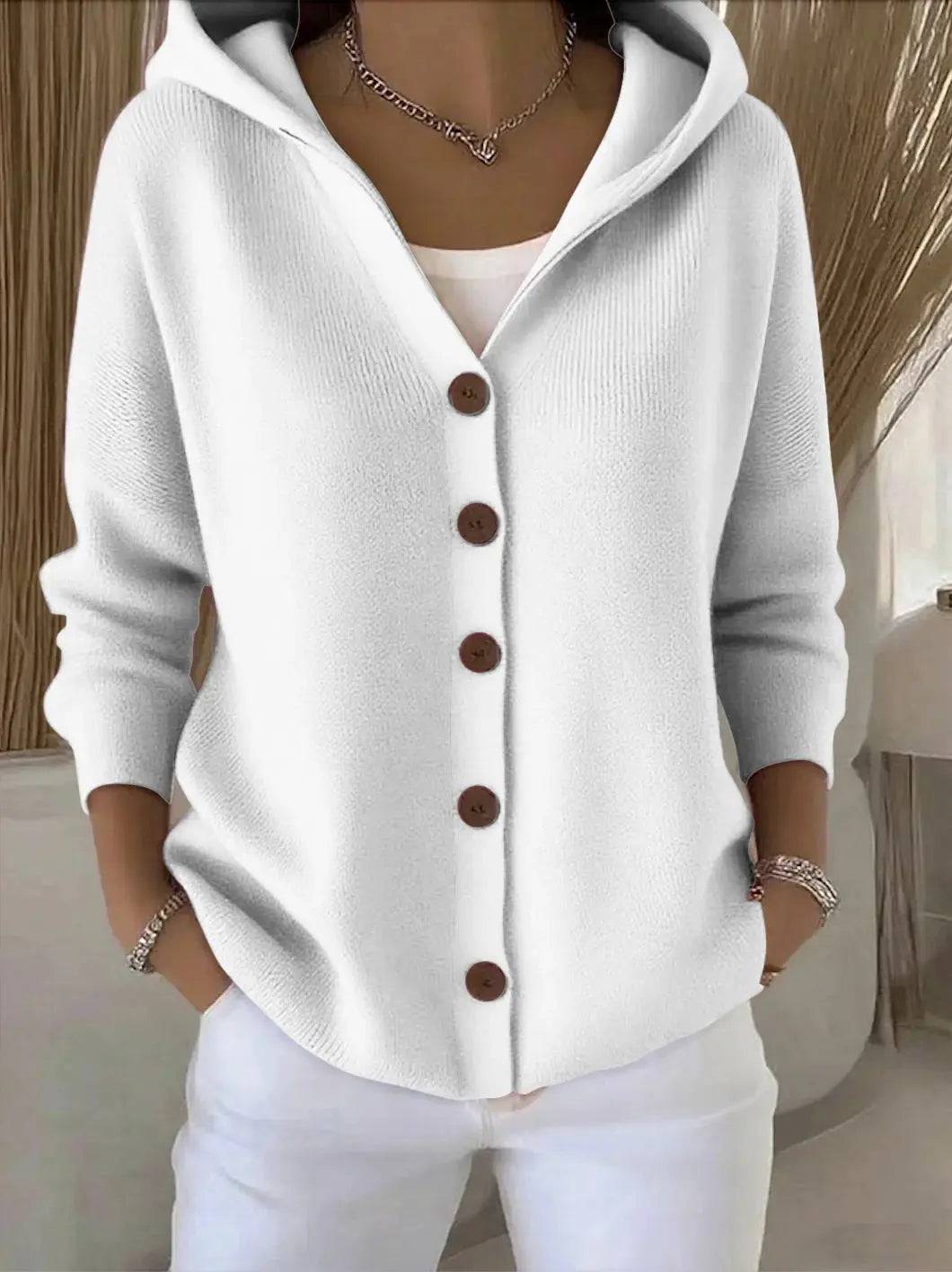 Natalie | Relaxed Hooded Cardigan