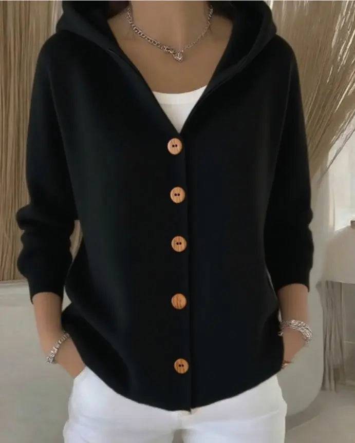 Natalie | Relaxed Hooded Cardigan